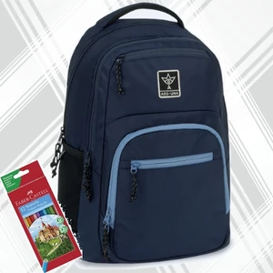 Ars Una hátizsák 24'' AU-5 28L Navy (5382) 55003827 Praktikus kamaszoknak zsebbel l