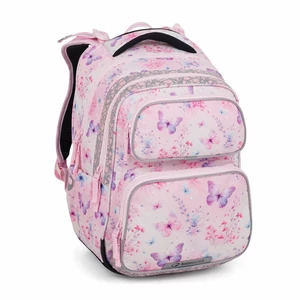 Hátizsák Bagmaster DOPI 25 A Pink pillangók 25