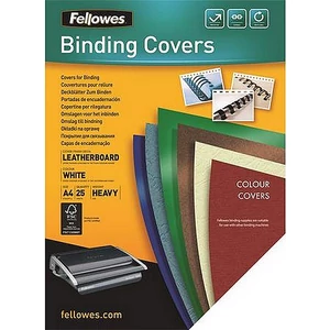 Hátlap Fellowes Delta A4 250 g matt fehér 25 db/csom IFW53736