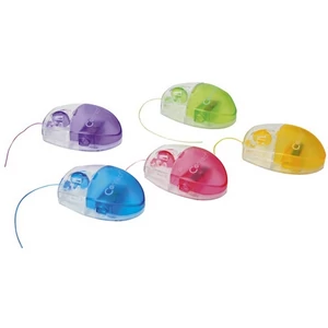 Hegyező 1lyukú Connect tartályos műanyag, egér alakú