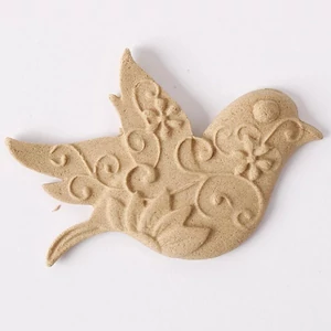 Hőre lágyuló fa Madár 5 x 4 cm