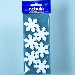 Hungarocell hópihe dekoráció Hópihe 8x20 cm 3db/csomag Nebulo