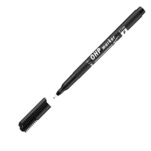 ICO OHP marker F fekete permanent alkoholos marker 0,5mm OHP marker ICO F