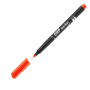 ICO OHP marker S piros permanent alkoholos marker 0,3mm OHP marker ICO S