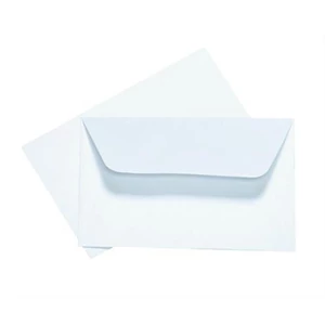 Boríték névjegy fehér Euro 70x117mm 80gr. fehér ofszet 