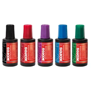 Bélyegzőfesték Kores piros Bélyegzőfestékek 27ml KORES 71028/71328