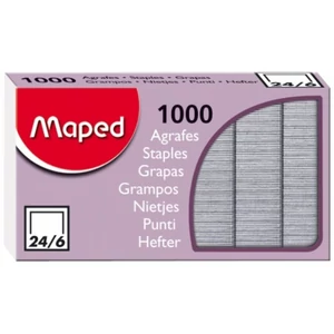 Tűzőkapocs 24/6 Maped 20lap 5000db/dob Irodai kisgépek MAPED 324401