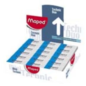 Radír Maped Technic Duo kék/fehér - tinta/grafit kombinált radír Javítás, ragasztás Maped 511710