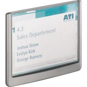 Információs tábla 149x105,5mm DURABLE, szürke DB486137