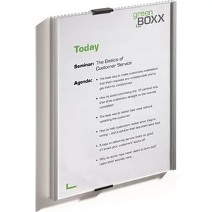Információs tábla 210x297mm DURABLE, ezüst DB480622