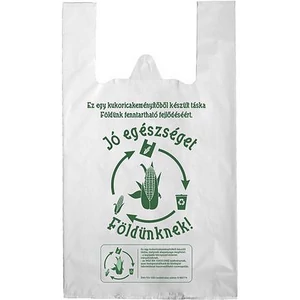 Ingvállas tasak lebomló 24x45x0,15cm Jó egészséget Földünknek