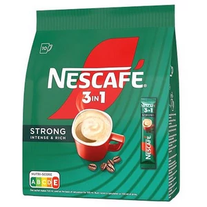 Instant kávé stick 10x16,5 g NESCAFÉ 3in1 Strong