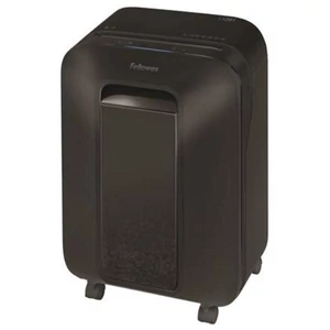 Iratmegsemmisítő Fellowes mikrokonfetti, 11 lap, Powershred LX201 fekete