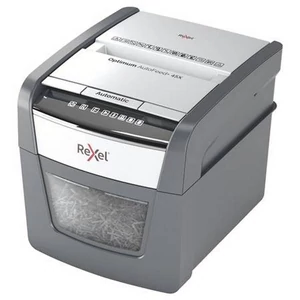Iratmegsemmisítő Rexel konfetti, 45 lap, Optimum AutoFeed 45X