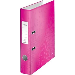 Iratrendező Leitz 180 Wow Lakkfényű 52mm rózsaszín Leitz