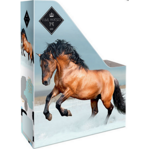 Iratpapucs A4 Lovas Geo Horse Snow - fave horses - 18' Lizzy kollekció