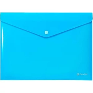 Irattasak A4 Panta Plast PP, patentos,neon kék INP0410008503