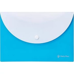 Irattasak A5 Panta Plast PP, patentos, két zsebes,neon kék INP0410008803