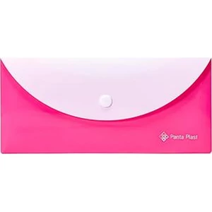 Irattasak DL Panta Plast PP, patentos, két zsebes, neon pink INP0410008913