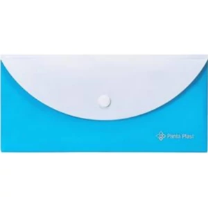 Irattasak DL Panta Plast PP, patentos, két zsebes,neon kék INP0410008903