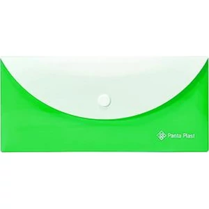 Irattasak DL Panta Plast PP, patentos, két zsebes,neon zöld INP0410008904