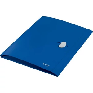 Iratvédő mappa Leitz 11mm, PP, A4,Recycle, kék E46220035