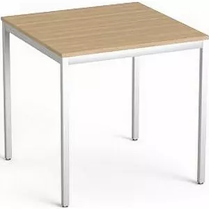 Asztal Irodai Mayah Freedom SV-37 kőris fémlábbal 75x75 cm