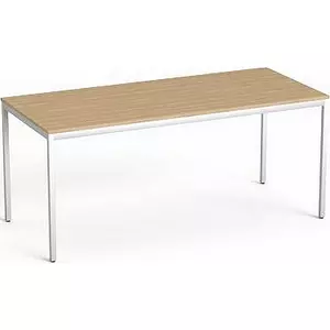 Asztal Irodai Mayah Freedom SV-40 kőris fémlábbal 75x170 cm
