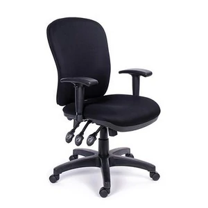 Irodai szék Comfort kárpit fekete lábkereszt fekete BBSZVV13SP