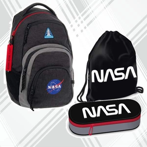 Iskolatáska szett Ars Una 23 NASA  táska, tolltartó, tornazsák 
