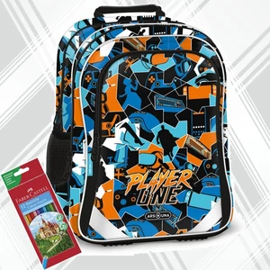 Ars una iskolatáska ErgoFit 24 24L ergo-fit Player One (5353) GAMER 56173536 prémium 3év garancia