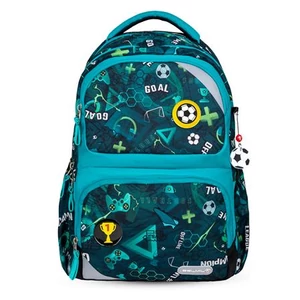 Iskolatáska Belmil ergonómikus Maxi Pack Football BL338373F