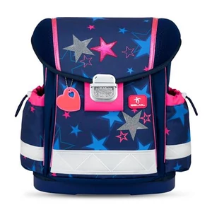 Iskolatáska Belmil ergonómikus Classy Sparkling Star BL40313AG67L