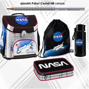 Iskolatáska szett Ars Una 21' NASA iskolatáska, tornazsák, tolltartó kulacs