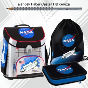 Iskolatáska szett Ars Una 21' NASA iskolatáska, tornazsák, tolltartó