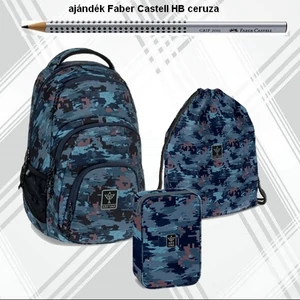 Iskolatáska szett Ars Una 25 Hyde ergonómikus HB ceruzával