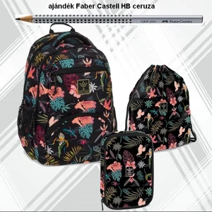 Iskolatáska szett Ars Una 25 Tahiti ergonómikus ajándék ceruzával