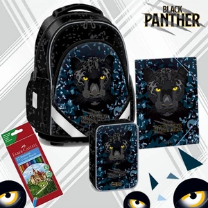 Ars Una 26 Black Panther iskolatáska szett