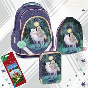 Iskolatáska szett Ars Una 26 Northern Lights ergonómikus