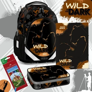 Iskolatáska szett Ars Una 26 Wild in the Dark ergonómikus