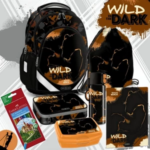 Iskolatáska szett Ars Una 26 Wild in the Dark 6 részes