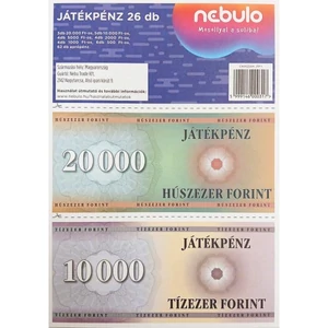Játékpénz Nebulo 0 iskolaszezonos termék