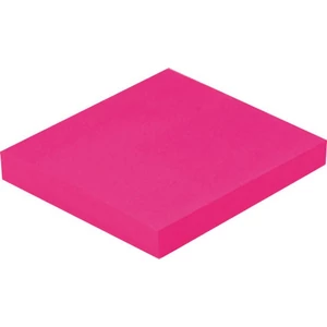 Jegyzettömb 76x76 Office Art öntapadós neon pink