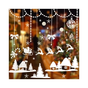 Ablakmatrica karácsonyi téli táj, 50cmx35cm