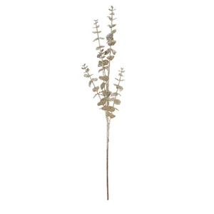 Dekorág pick 21' glitteres eukaliptusz ág 74cm gold váza dekor