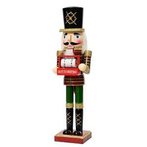 Diótörő Karácsonyi dekor 24' klasszikus színekben 8cmx7cmx38cm sdkae 1db/ár