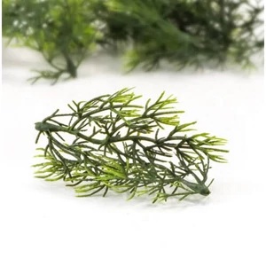 Karácsonyi dekor fenyőág zöld, 10cm, 4-6cm széles
