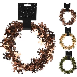 Dekor girland fenyőfára koszorúra 5 méter 3 féle kpm