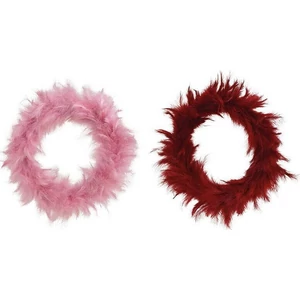 Karácsonyi 16cm dísz fenyőfa pink bordó színben 16x15x1cm exkluzív termék
