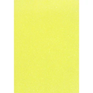 Karton HEYDA A/4 200g csillámos neon sárga 2118930030